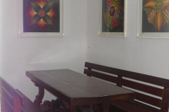 La sala da pranzo