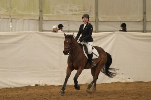 NICOLE GARBINI IN SELLA A "ICE"